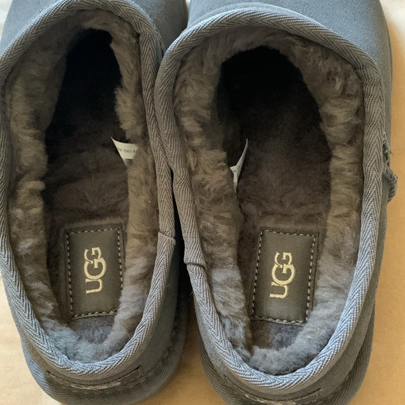 UGG WOMEN CLASSIC SLIPPER
GREY GRAY SHEARLING
MOCCASIN UGG Men\'s Charcoal Suede main image 5